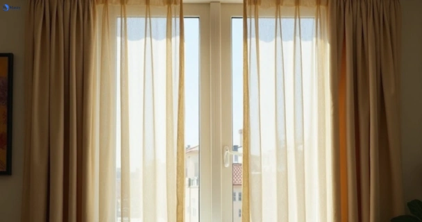 Dull dusty drapes in mount-saint-thomas-nsw before professional cleaning